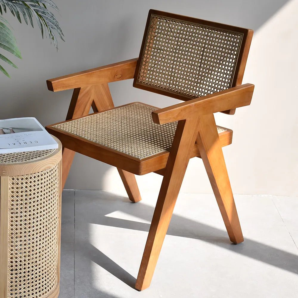 Paisley Beech Wood Chair / 60 x 51 CM - Walls Nation