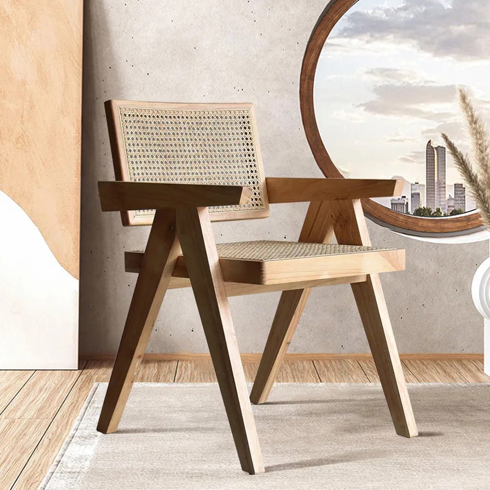 Paisley Beech Wood Chair / 60 x 51 CM - Walls Nation