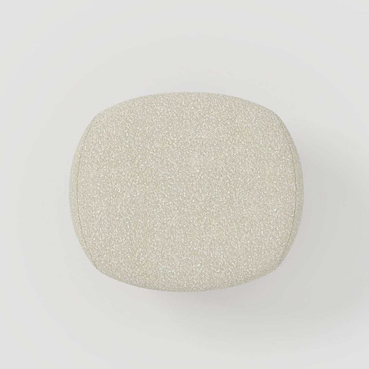 Plumby Stool / Beige Boucle - Walls Nation