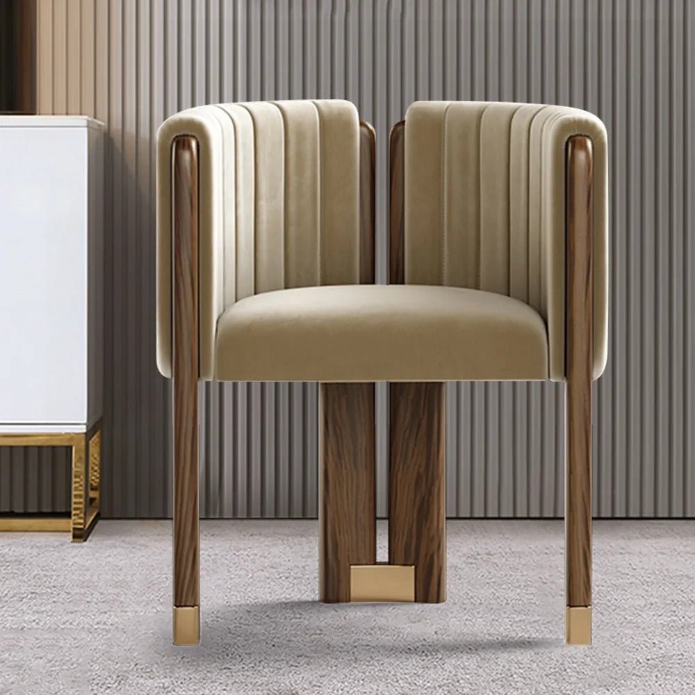 Rumi Dining Chair / Solid Beech Wood - Walls Nation