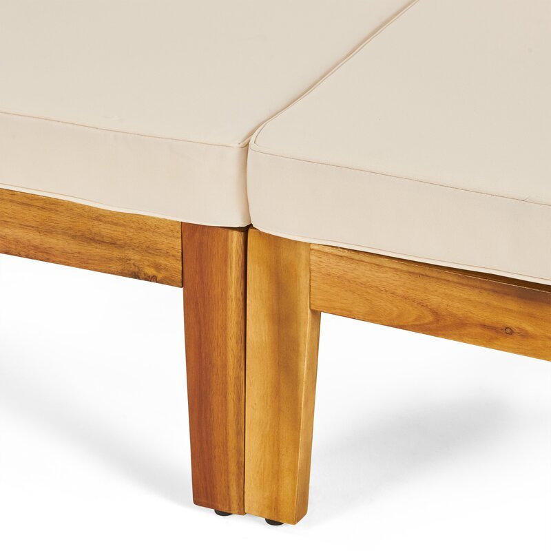 Natural Teak / White Seating
