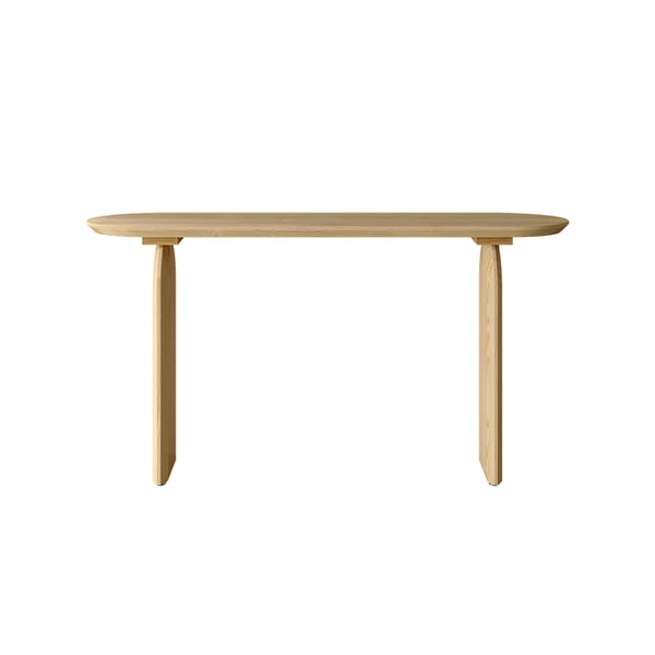 Siena Console Table / Solid Beech - Walls Nation