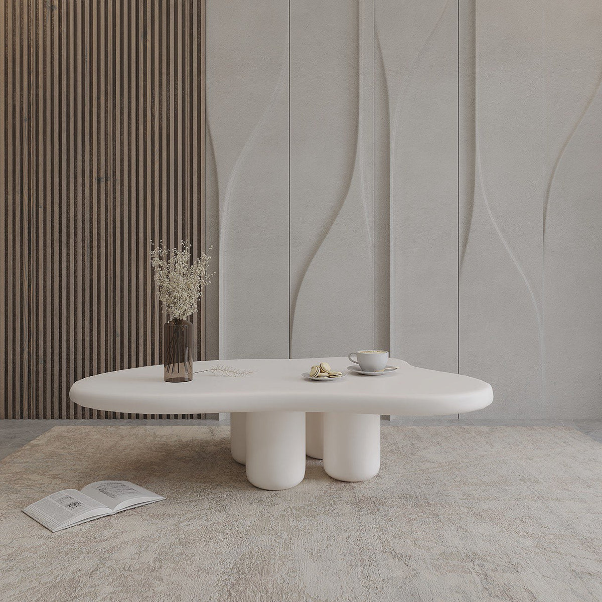 Off-White Microplaster Finish