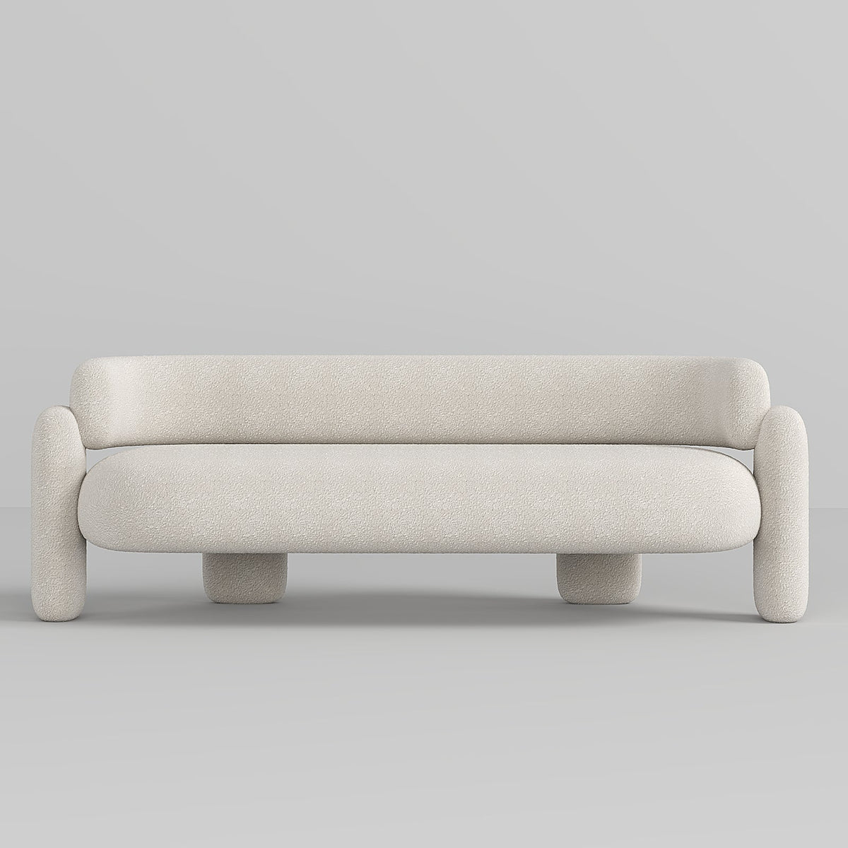 Vector Sofa 2S / White Boucle - Walls Nation