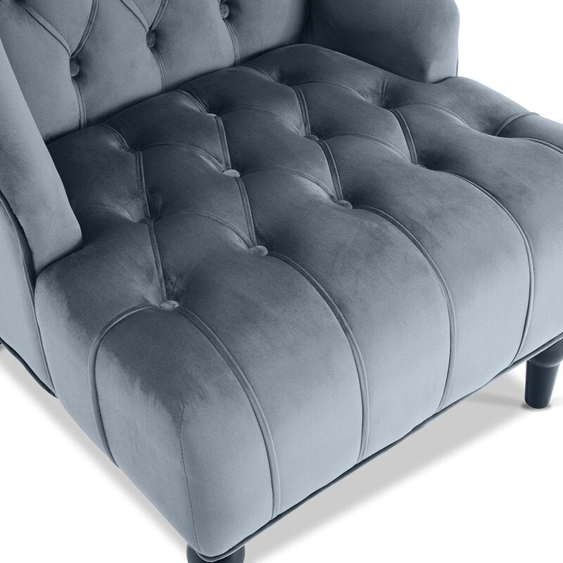 Arm clearance chair gray