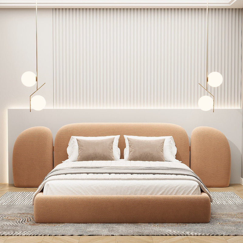 Violla Bed / Upholstery Velvet - Walls Nation