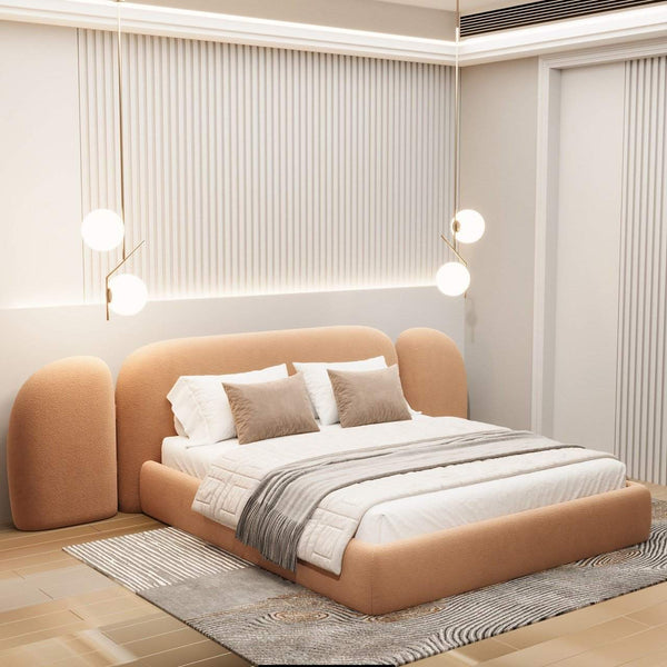 Violla Bed / Upholstery Velvet - Walls Nation