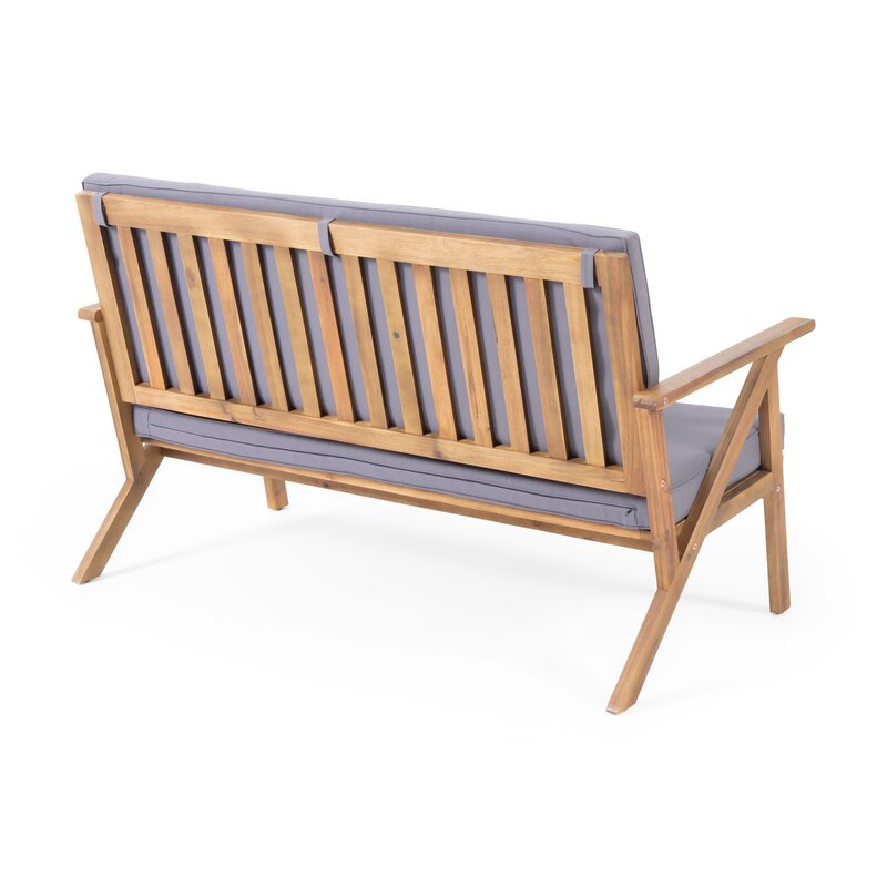 Wayan Outdoor Teak Wood Set / 8 People. - Walls Nation